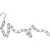 Clayre & Eef 6HD0063 Catena nera 100 cm