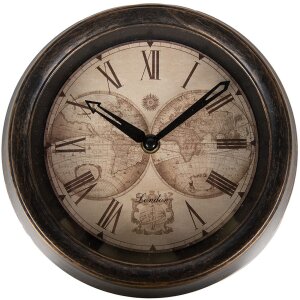 Clayre & Eef 6KL0801 Orologio da parete marrone beige...