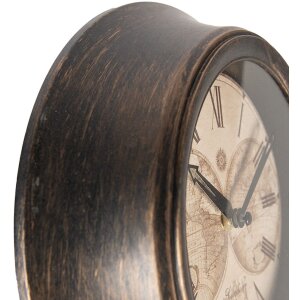 Clayre & Eef 6KL0801 Orologio da parete marrone beige...