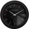 Clayre & Eef 6KL0803 Orologio da parete nero Ø 28x5 cm - 1xAA