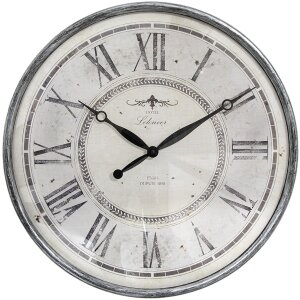 Clayre & Eef 6KL0815 Orologio da parete Grigio Beige...