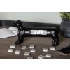 Clayre & Eef 6PR3862 Calendario Cane Nero 31x8x15 cm