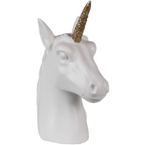 Clayre & Eef 6PR3892 Decorazione Unicorno 12x6x15 cm