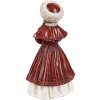 Clayre & Eef 6PR3943 Decorazione Ragazza Rossa 9x7x17 cm