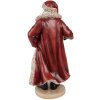 Clayre & Eef 6PR3951 Decorazione natalizia Statua Babbo Natale Rosso 18x14x33 cm
