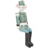Clayre & Eef 6PR3963 Topo decorativo blu 10x7x19 cm