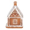Clayre & Eef 6PR3974 Decorazione Casa con LED Marrone 13x13x18 cm- 3xAAA
