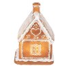 Clayre & Eef 6PR3974 Decorazione Casa con LED Marrone 13x13x18 cm- 3xAAA