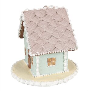 Clayre & Eef 6PR3977 Decorazione Casa Blu 13x13x12 cm