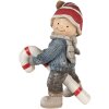 Clayre & Eef 6PR3987 Decorazione Bambino Blu 13x8x18 cm