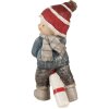 Clayre & Eef 6PR3987 Decorazione Bambino Blu 13x8x18 cm