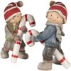 Clayre & Eef 6PR3987 Decorazione Bambino Blu 13x8x18 cm