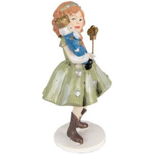 Clayre & Eef 6PR3990 Decorazione Bambino Verde 7x6x12 cm