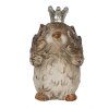 Clayre & Eef 6PR3993 Uccello decorativo Beige 7x5x8 cm
