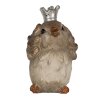 Clayre & Eef 6PR3995 Uccello decorativo Beige 7x5x8 cm