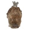 Clayre & Eef 6PR3995 Uccello decorativo Beige 7x5x8 cm