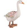 Clayre & Eef 6PR4896 Decorazione Oca Bianco Rosa 37x22x45 cm