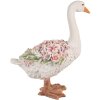 Clayre & Eef 6PR4896 Decorazione Oca Bianco Rosa 37x22x45 cm