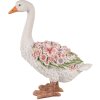 Clayre & Eef 6PR4896 Decorazione Oca Bianco Rosa 37x22x45 cm