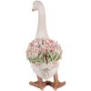 Clayre & Eef 6PR4896 Decorazione Oca Bianco Rosa 37x22x45 cm