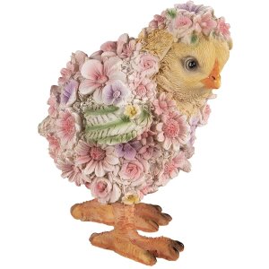 Clayre & Eef 6PR4897 Pulcino decorativo rosa giallo...
