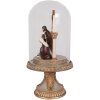 Clayre & Eef 6PR4947 Campana decorativa in vetro color oro Ø 14x29 cm