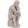 Clayre & Eef 6TE0493 Decorazione Uomo Grigio 16x12x31 cm