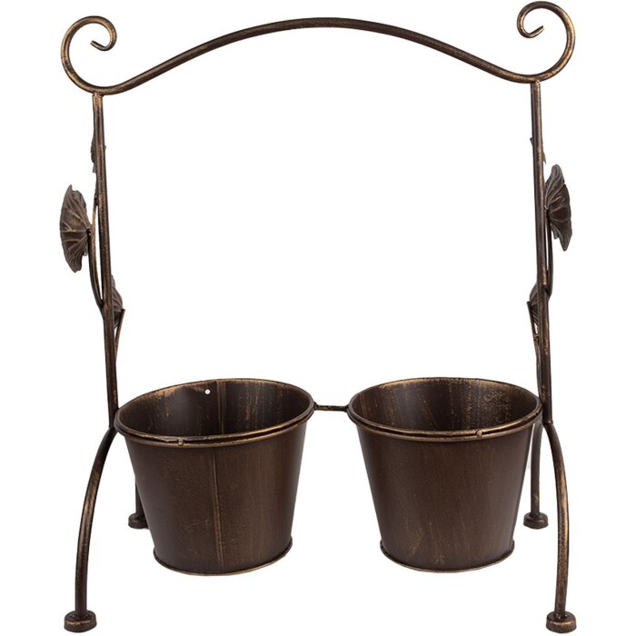 Clayre & Eef 6Y5264 Vaso da fiori 40x20x47 cm