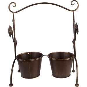 Clayre & Eef 6Y5264 Vaso da fiori 40x20x47 cm