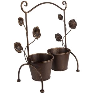 Clayre & Eef 6Y5264 Vaso da fiori 40x20x47 cm