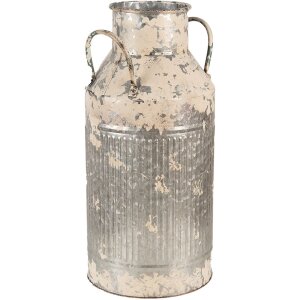 Clayre & Eef 6Y5405 Lattiera decorativa Grigio Beige...