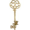 Clayre & Eef 6Y5420 Chiave a candela color oro 13x9x34 cm
