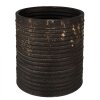 Clayre & Eef 6Y5476 Supporto per piante da interno nero Ø 29x53 cm