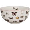 Clayre & Eef BPDBO Zuppiera Bianco Rosa Ø 14x7 cm - 500 ml