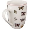 Clayre & Eef BPDMU Mug Bianco Rosa 350 ml