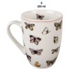 Clayre & Eef BPDMU Mug Bianco Rosa 350 ml