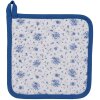 Clayre & Eef BRB45 Presina Beige, Blu 20x20 cm