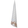 Clayre & Eef BSLC42-1 Asciugamano da tè Beige Brown 50x70 cm