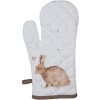 Clayre & Eef BSLC44K Guanto da forno Bambino Beige Marrone 12x21 cm