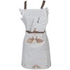 Clayre & Eef BSLC44K Guanto da forno Bambino Beige Marrone 12x21 cm