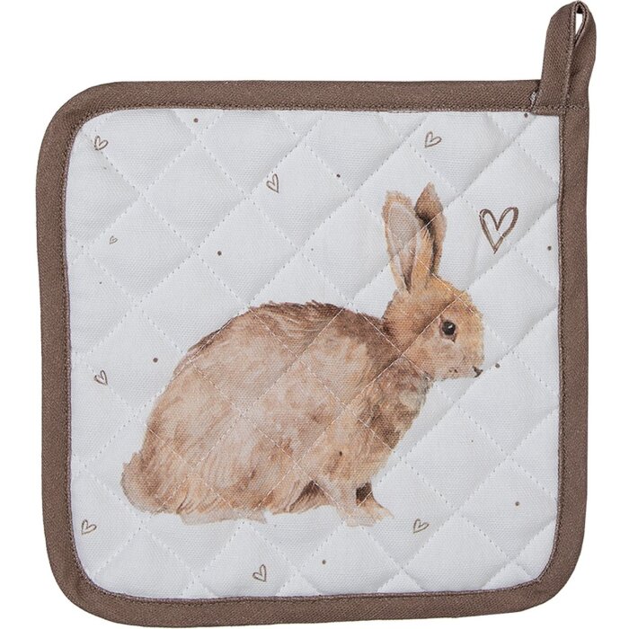 Clayre & Eef BSLC45 Portapentole Beige Brown 20x20 cm