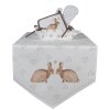 Clayre & Eef BSLC45 Portapentole Beige Brown 20x20 cm