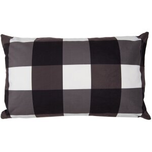 Clayre & Eef BWX36-5 Copricuscino Bianco Nero 30x50 cm