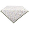 Clayre & Eef CFL01 Tovaglia quadrata bianca 100x100 cm