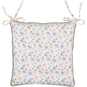 Clayre & Eef CFL29 Cuscino per sedia Design floreale...
