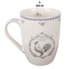 Tazza Clayre & Eef DFRMU Bianco Grigio 350 ml