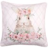 Clayre & Eef FEB21-1 Copricuscino Rosa 40x40 cm Cotone Design Romantico