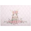 Clayre & Eef FEB40-1 Tovaglietta 6 pezzi rosa 48x33 cm Cotone