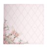Clayre & Eef FEB43-1 Set di 6 tovaglioli in cotone rosa 40x40 cm con motivo a coniglietto