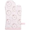 Clayre & Eef FEB44K Guanto da forno Bambino Rosa 12x21 cm Cotone Coniglietto